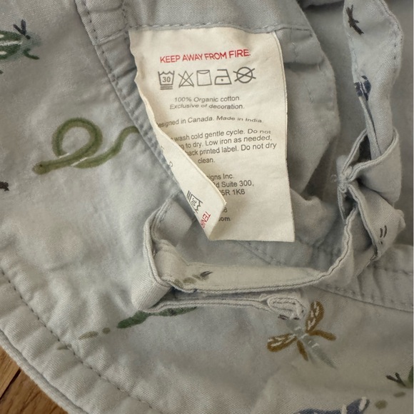 NWOT Baby Pehr Organic Cotton Bucket Hat - Picture 6 of 7